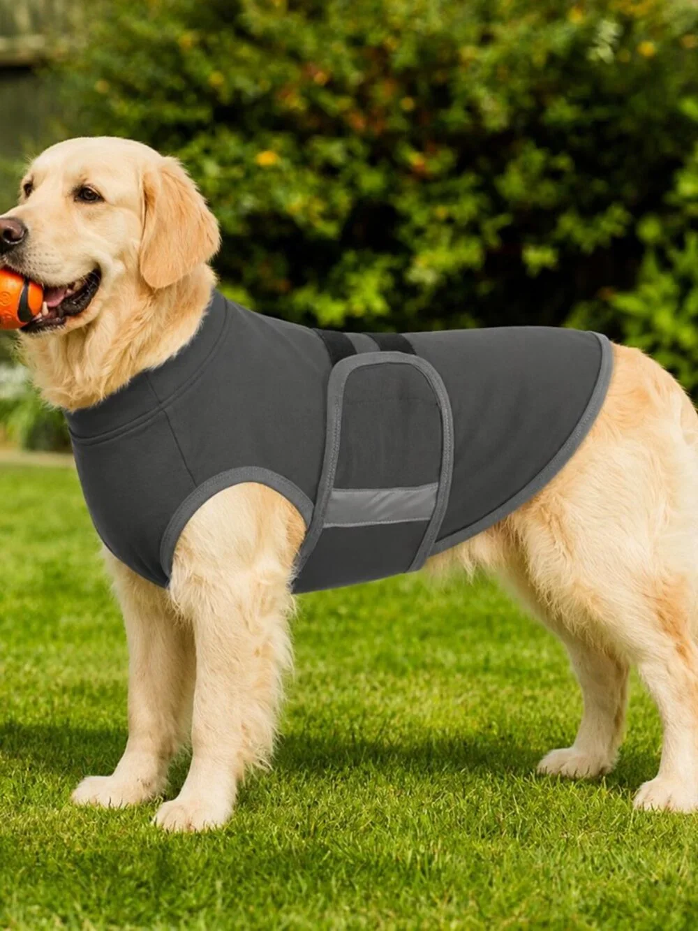 Breathable Dog Anxiety Vest, Calming Compression Shirt for Dogs, XL, Gray